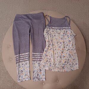 Women's prAna top and bottom set / size XS
